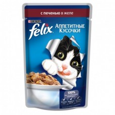 Консервы  для кошек Felix с печенью,85 г 